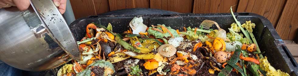 food composting at event